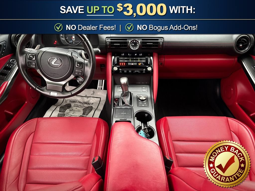 Used 2023 Lexus IS 350 F Sport w/ Memory Package RWD image 17