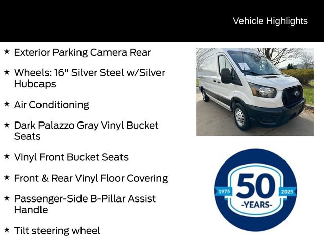 Certified 2023 Ford Transit 250 148 High Roof AWD w/ Load Area Protection Package image 11