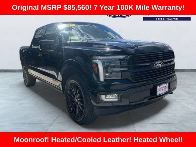 Certified 2025 Ford F150 Platinum w/ Equipment Group 702A High