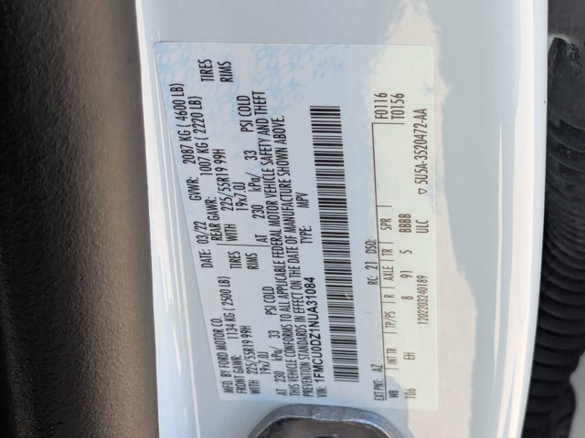 Certified 2022 Ford Escape Titanium w/ Class II Trailer Tow Package image 39