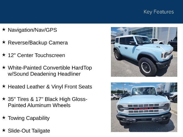 Certified 2023 Ford Bronco Heritage Edition AWD/4WD image 13