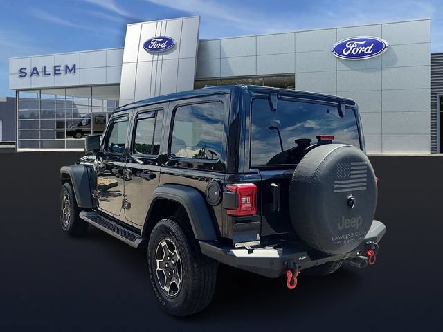 Used 2021 Jeep Wrangler Unlimited Sport w/ Sun And Sound Package AWD/4WD image 4