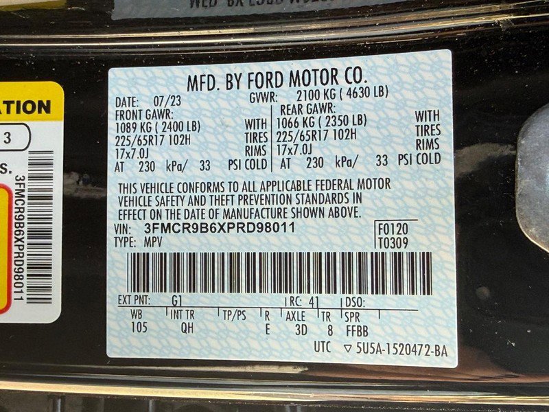 Certified 2023 Ford Bronco Sport Big Bend w/ Convenience Package AWD/4WD image 29