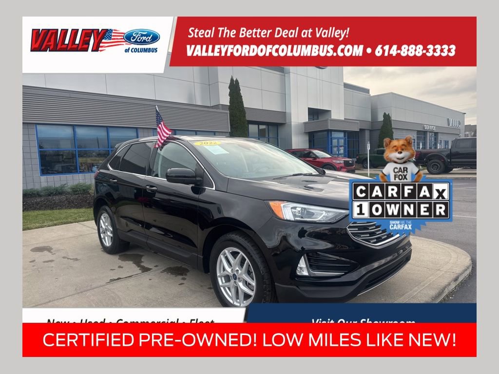 Certified 2022 Ford Edge SEL w/ Convenience Package
