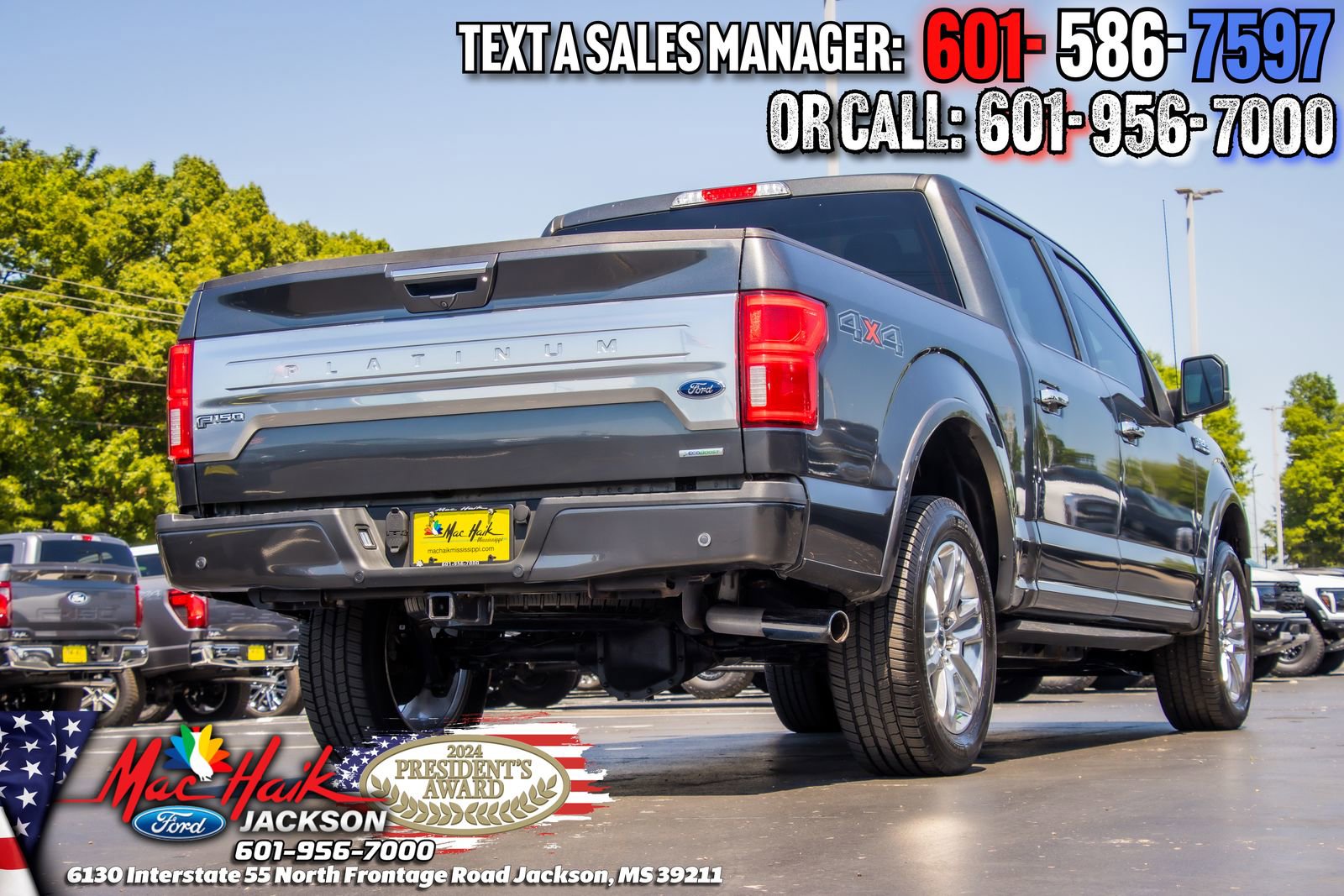 Certified 2020 Ford F150 Platinum w/ Equipment Group 701A Luxury AWD/4WD image 6