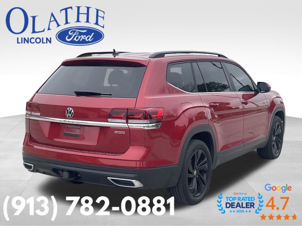 Used 2022 Volkswagen Atlas SE AWD/4WD image 5