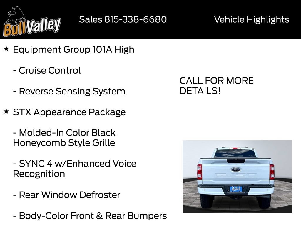 Certified 2022 Ford F150 XL w/ STX Appearance Package AWD/4WD image 9