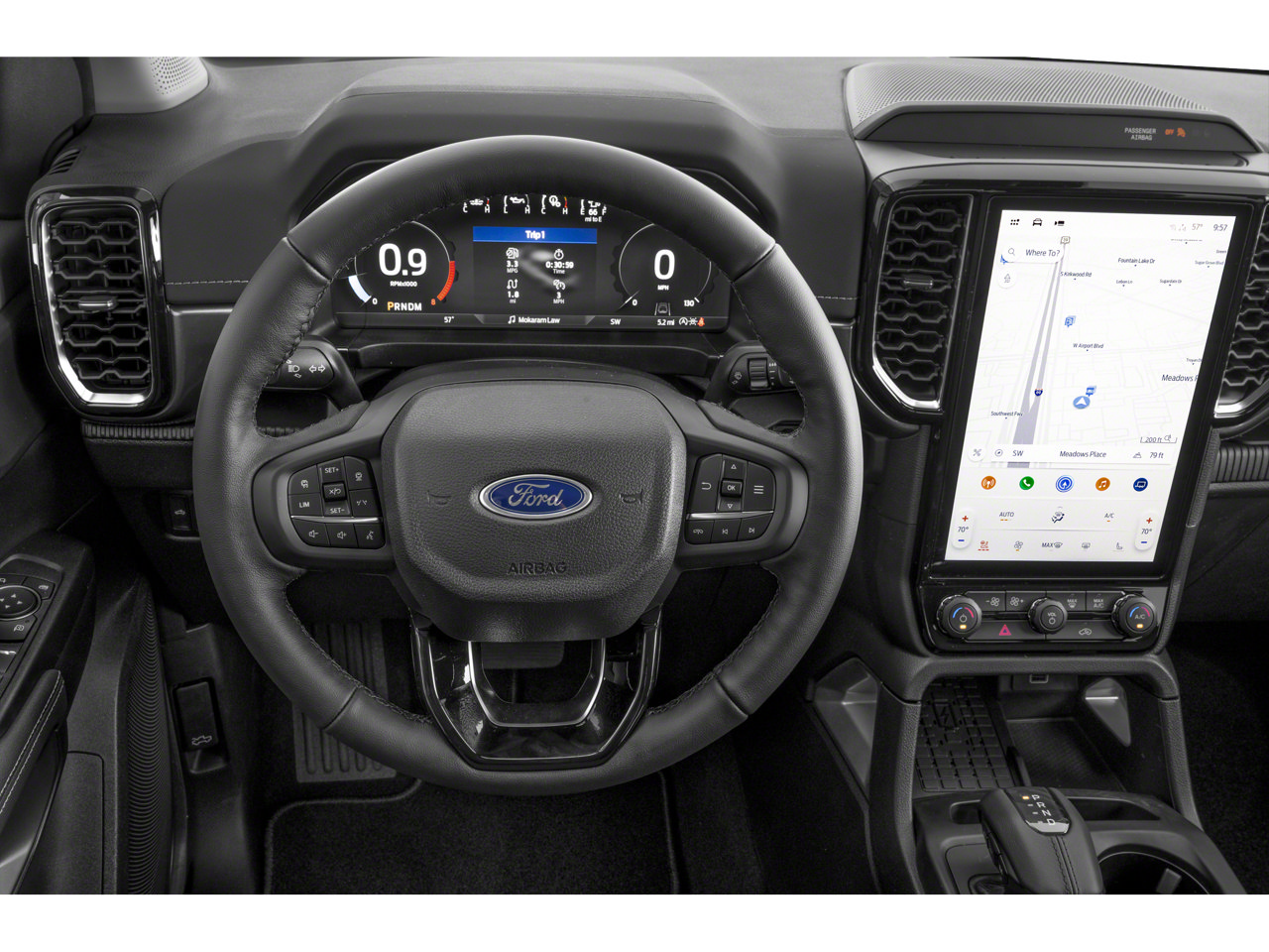 Certified 2025 Ford Ranger Lariat w/ Chrome Accent Package AWD/4WD image 37