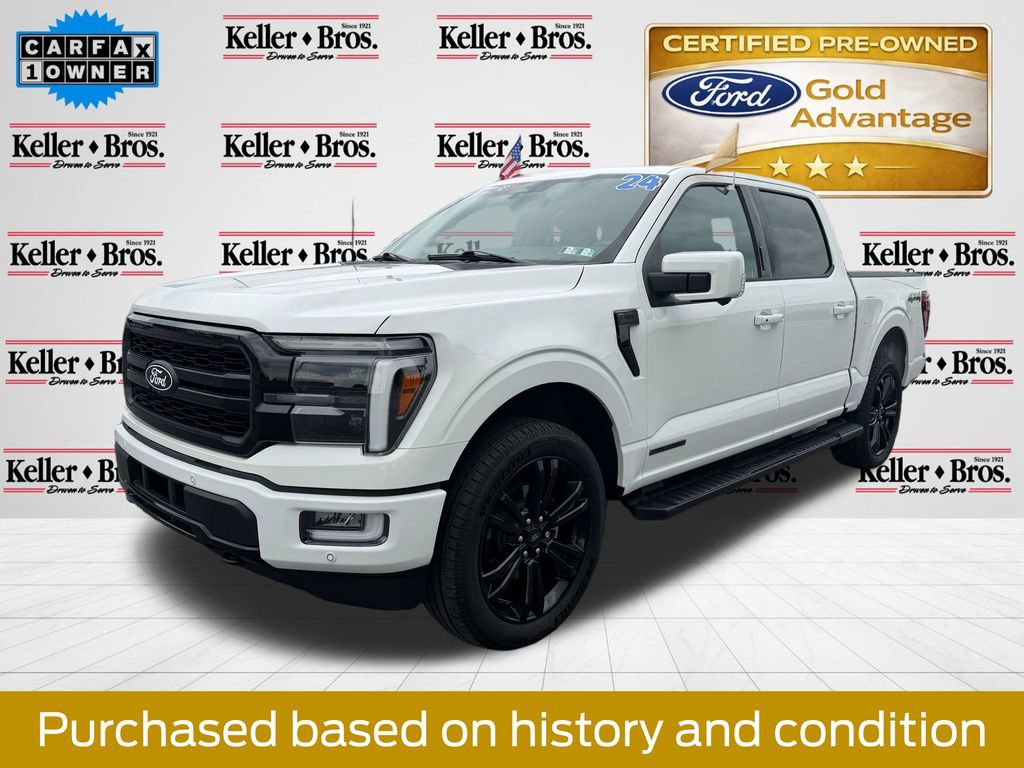 Certified 2024 Ford F150 Lariat w/ Equipment Group 502A High AWD/4WD image 4