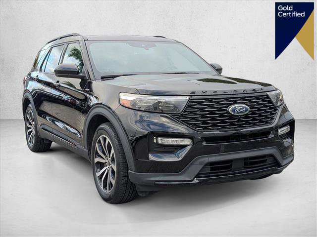 Certified 2022 Ford Explorer ST-Line w/ Class IV Trailer Tow Package