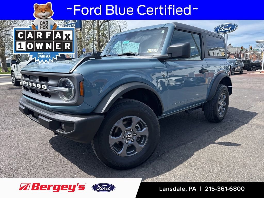 Certified 2022 Ford Bronco Big Bend