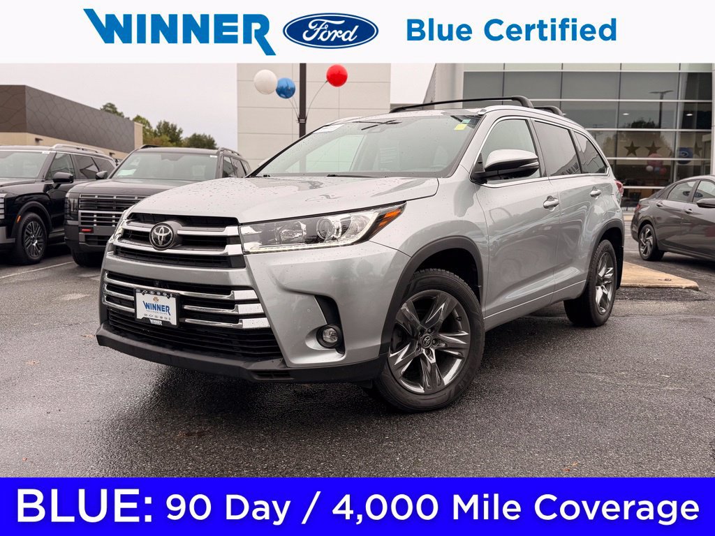 Used 2019 Toyota Highlander Limited Platinum AWD/4WD image 1