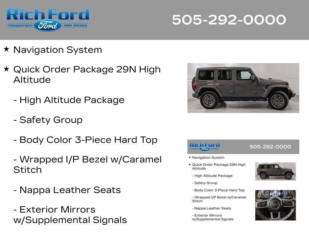 Used 2023 Jeep Wrangler Unlimited Sahara AWD/4WD image 47