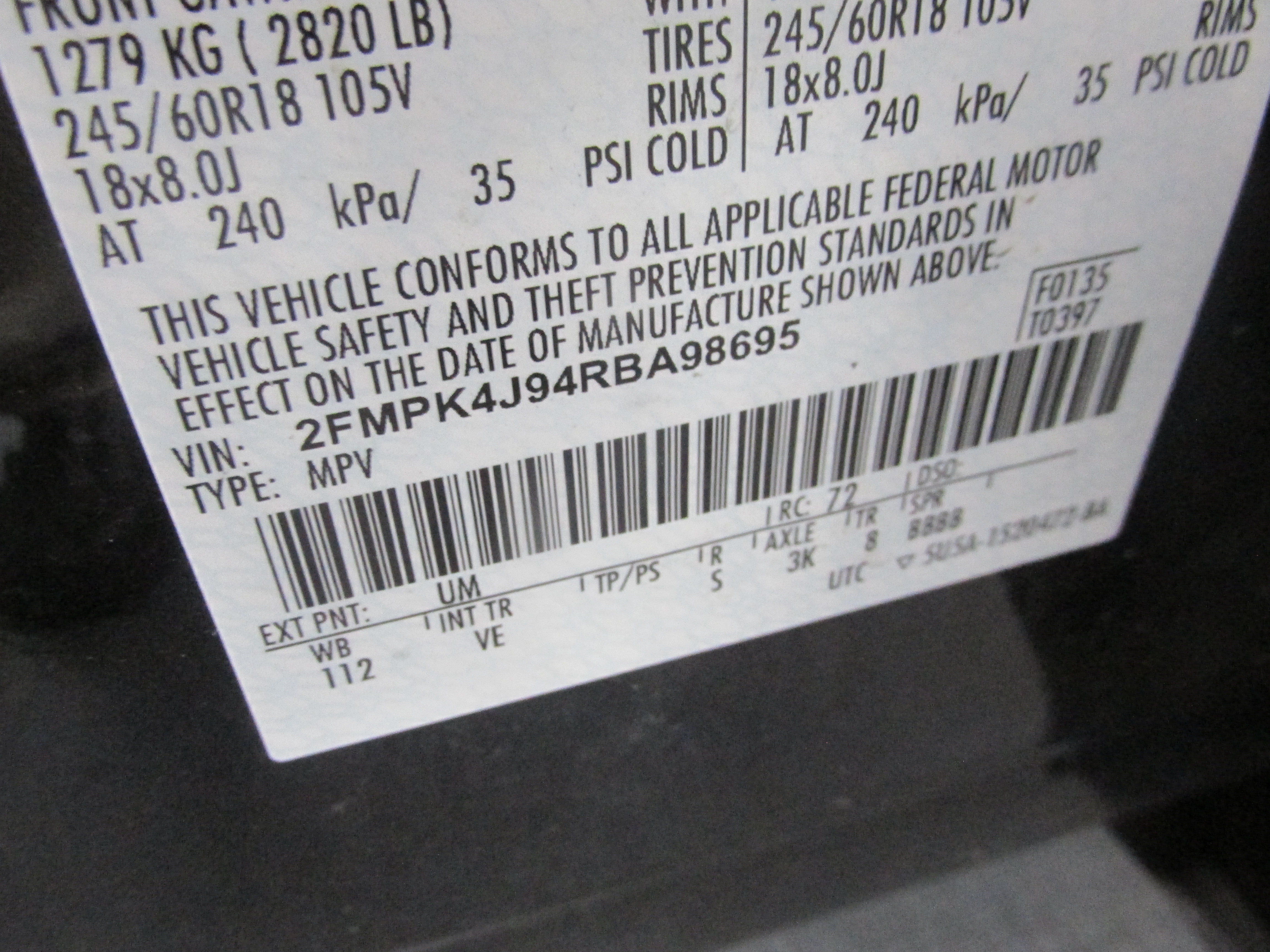 Certified 2024 Ford Edge SEL AWD/4WD image 42