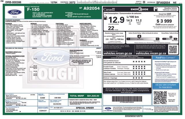 Certified 2025 Ford F150 Tremor w/ Tow/Haul Package image 41