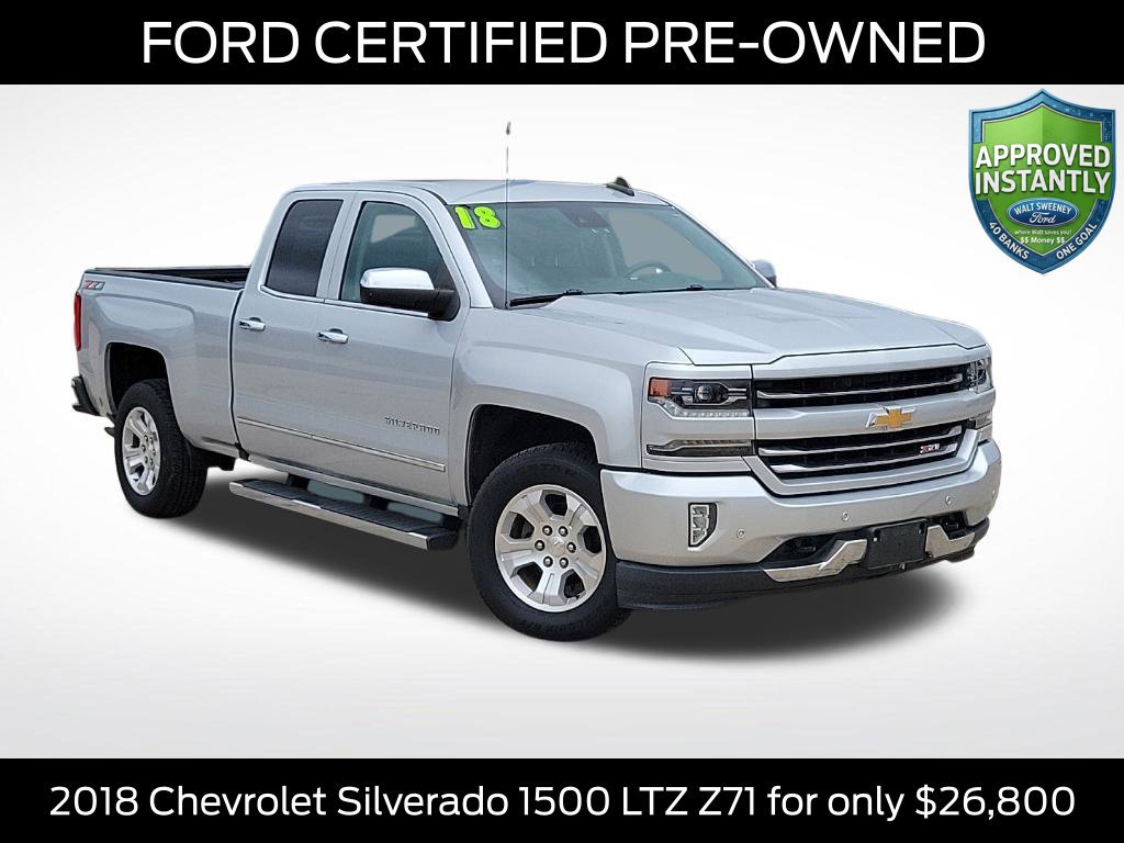 Used 2018 Chevrolet Silverado 1500 LTZ Z71 w/ LTZ Plus Package AWD/4WD image 1