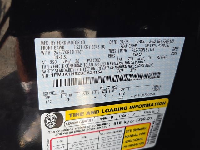 Certified 2025 Ford Expedition Max Active RWD image 14
