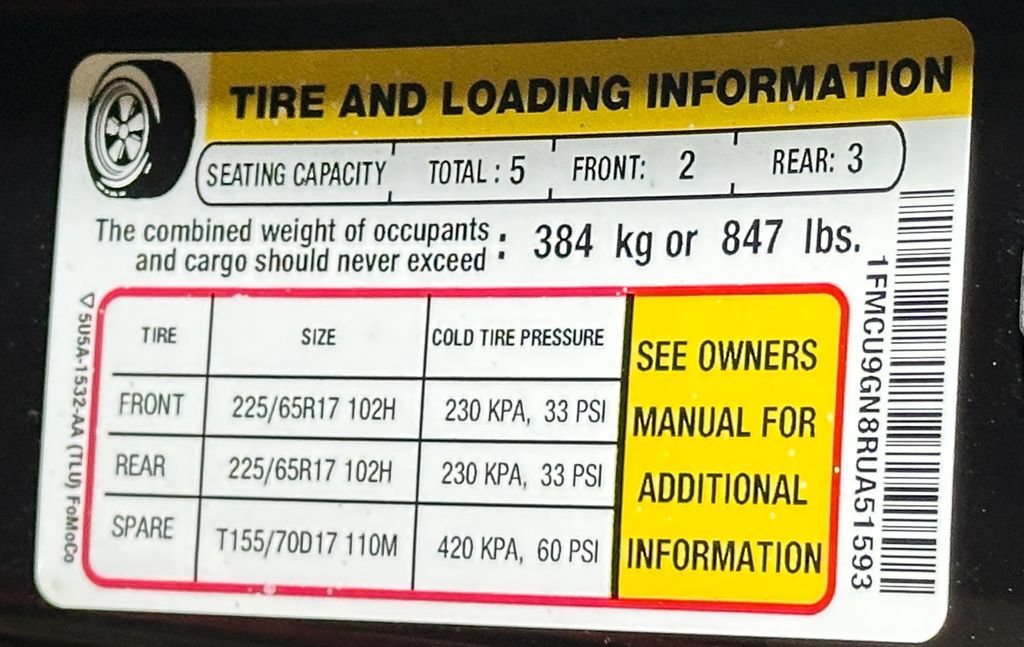 Certified 2024 Ford Escape Active AWD/4WD image 53