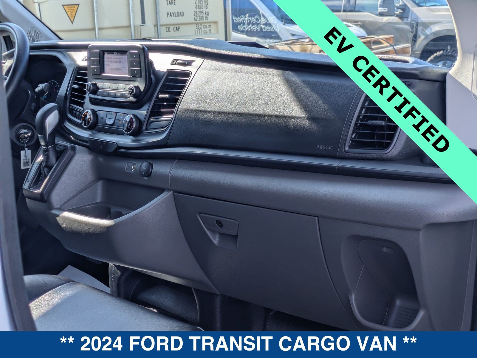 Certified 2024 Ford Transit 350 Low Roof w/ Load Area Protection Package RWD image 18