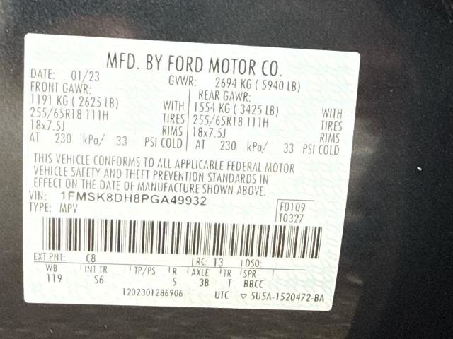 Certified 2023 Ford Explorer XLT w/ Equipment Group 202A image 14