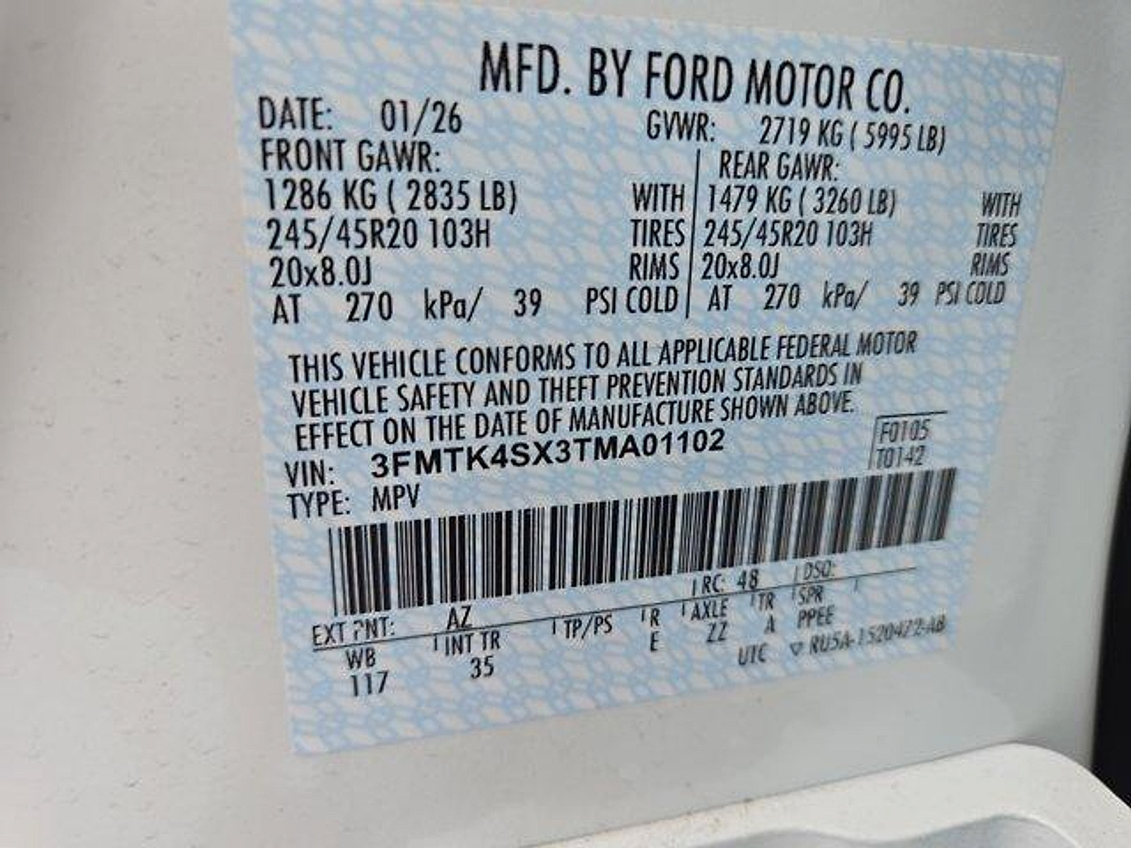 Certified 2026 Ford Mustang Mach-E GT AWD/4WD image 28