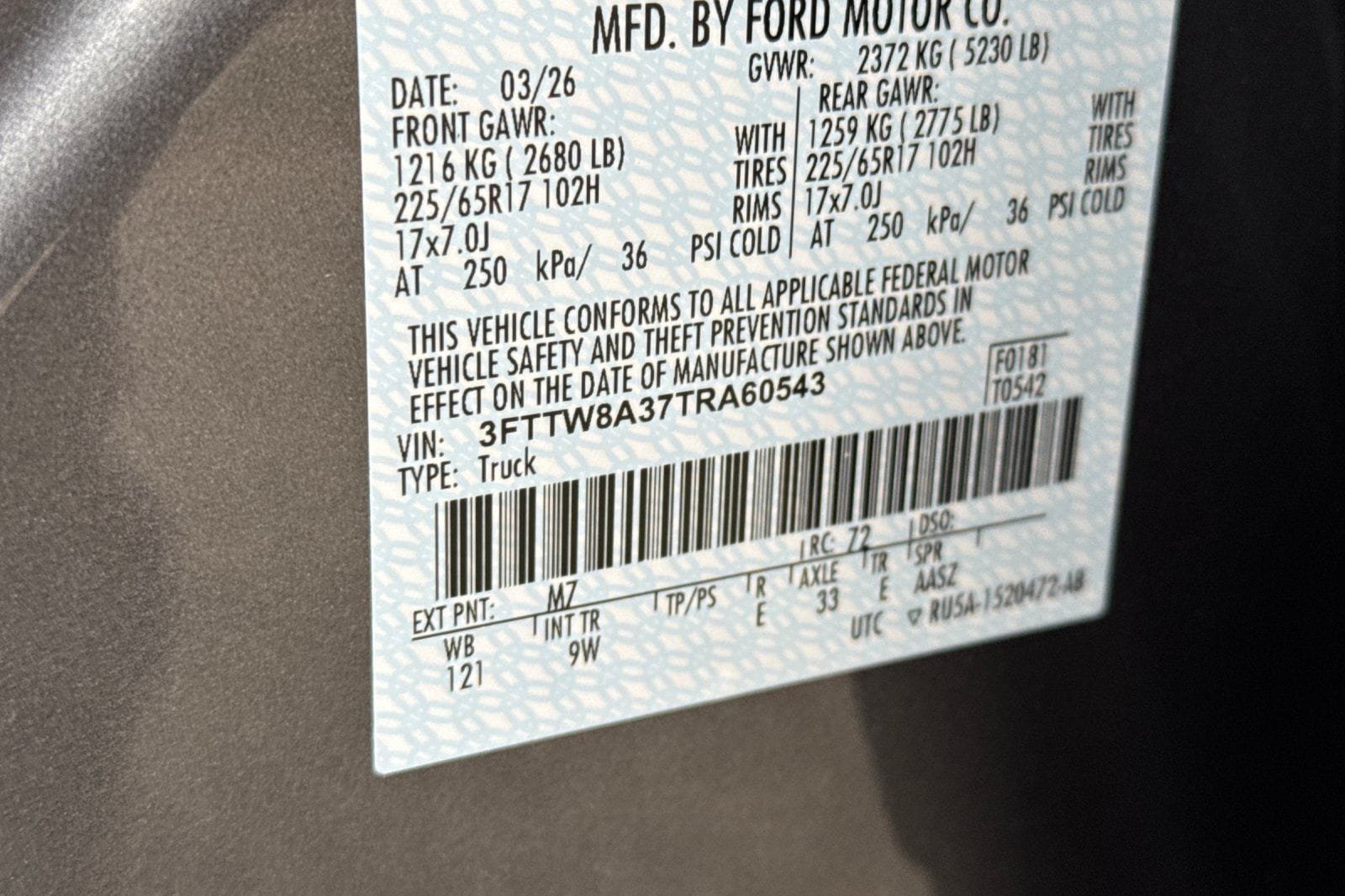 Certified 2026 Ford Maverick XL FWD image 31
