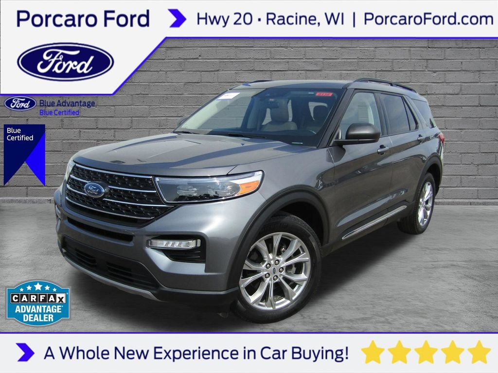 Certified 2024 Ford Explorer XLT w/ Equipment Group 202A AWD/4WD 360° Tour
