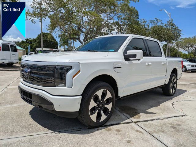 Certified 2023 Ford F150 Lightning Platinum