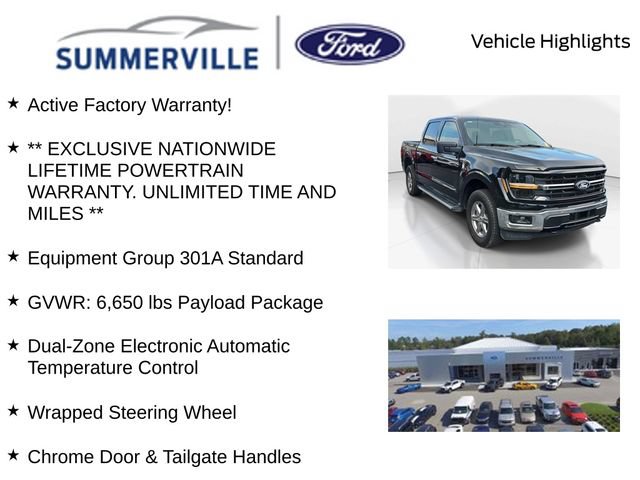 Certified 2025 Ford F150 XLT w/ Equipment Group 301A Standard AWD/4WD image 2