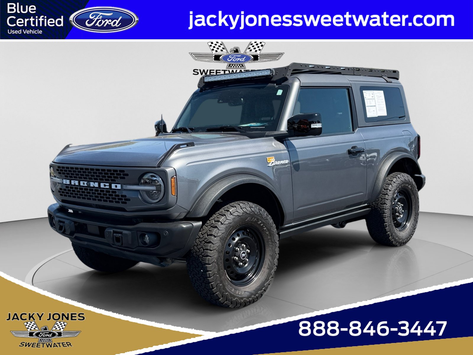 Certified 2022 Ford Bronco Badlands AWD/4WD image 1