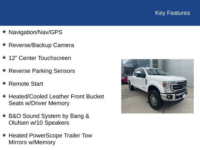Certified 2022 Ford F250 Lariat w/ Lariat Value Package AWD/4WD image 39