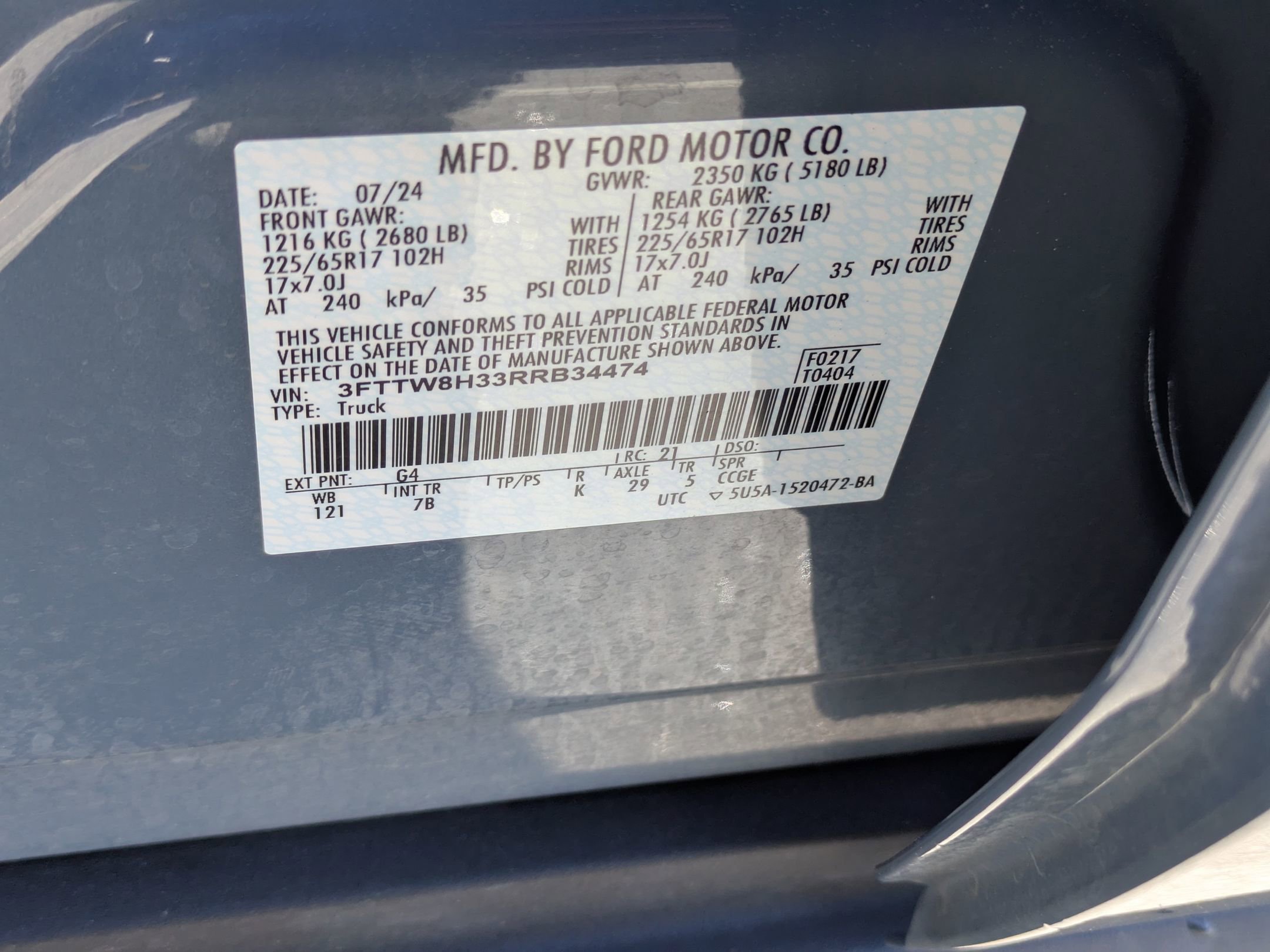 Certified 2024 Ford Maverick XLT image 37