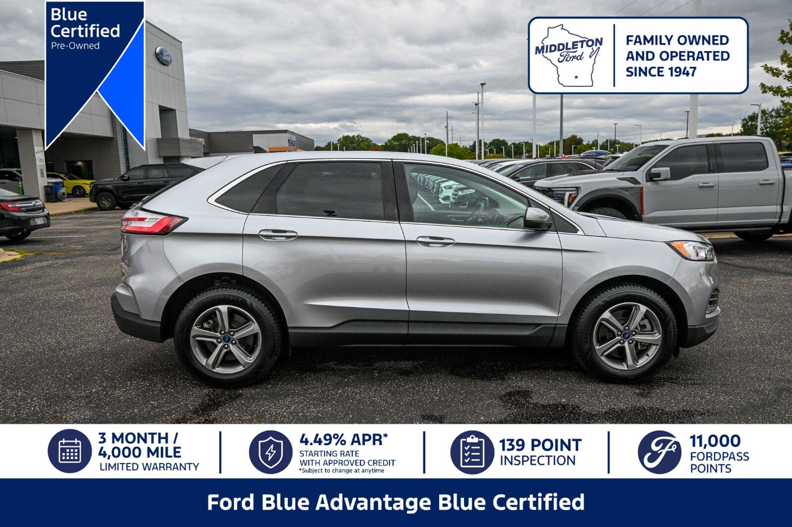 Certified 2022 Ford Edge SEL w/ Convenience Package