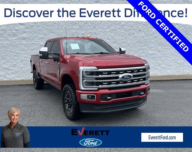 Certified 2024 Ford F250 Platinum w/ FX4 Off-Road Package