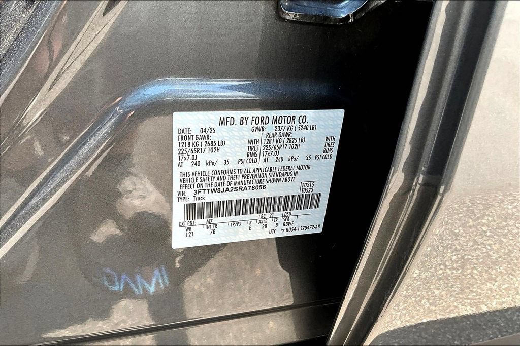 Certified 2025 Ford Maverick XLT w/ Equipment Group 302A AWD/4WD image 22
