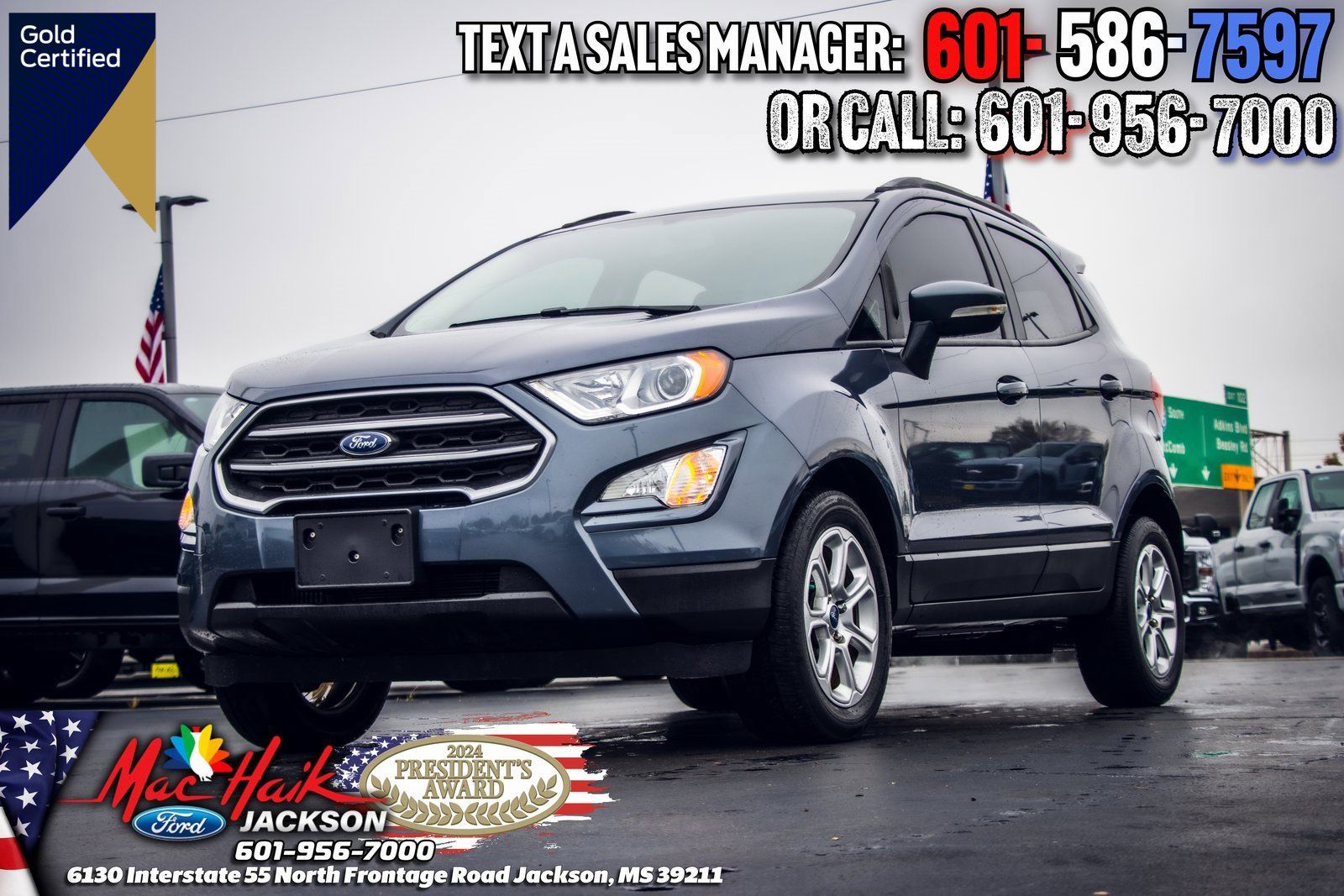 Certified 2021 Ford EcoSport SE image 1