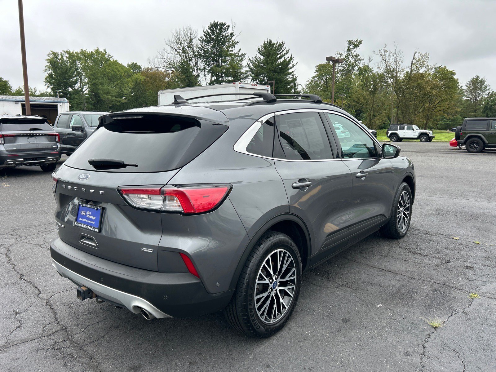 Certified 2021 Ford Escape Titanium w/ Class II Trailer Tow Package FWD image 16