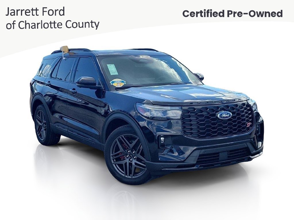 Certified 2025 Ford Explorer ST w/ Sun And Sound Package