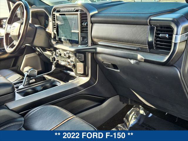 Certified 2022 Ford F150 Platinum w/ Equipment Group 701A High image 28