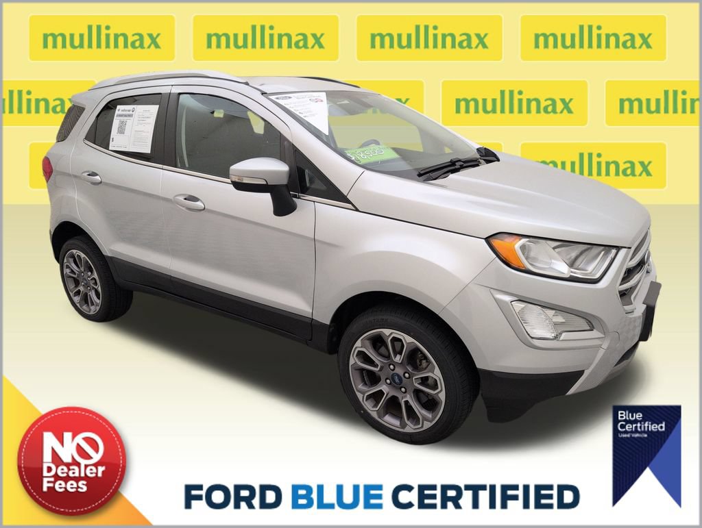 Certified 2022 Ford EcoSport Titanium w/ Interior Protection Package AWD/4WD image 1