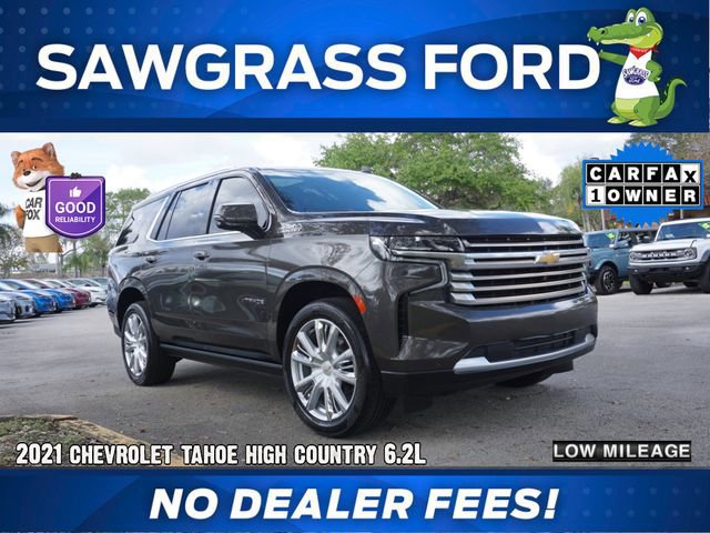 Used 2021 Chevrolet Tahoe High Country w/ Premium Package image 5