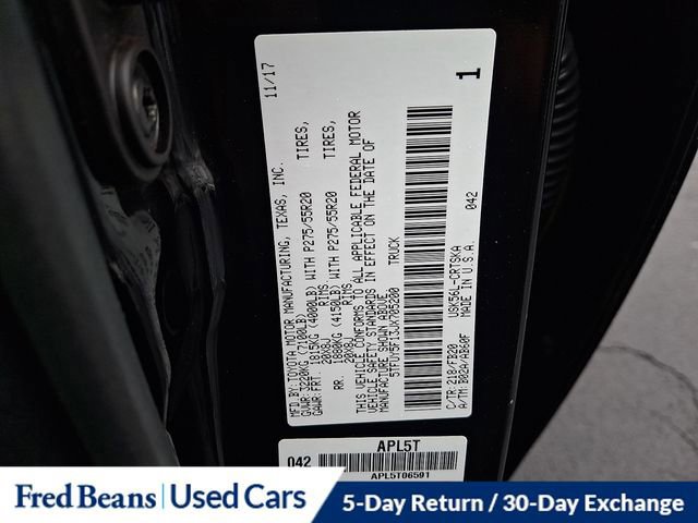 Used 2018 Toyota Tundra SR5 w/ TRD Sport Package image 27