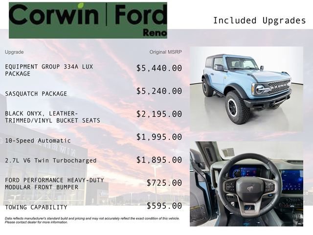 Certified 2023 Ford Bronco Badlands image 10