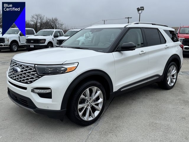 Certified 2022 Ford Explorer Platinum w/ Technology Package image 1
