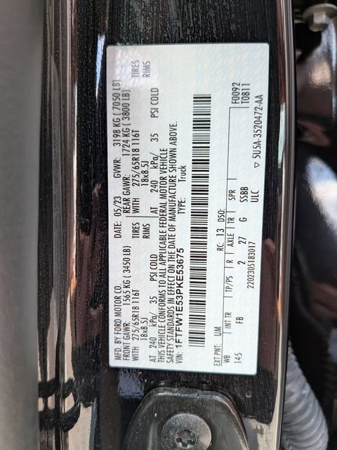 Certified 2023 Ford F150 XLT w/ Equipment Group 302A High AWD/4WD image 23