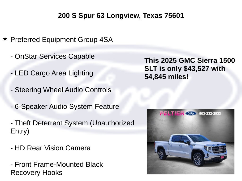 Used 2025 GMC Sierra 1500 SLT AWD/4WD image 20