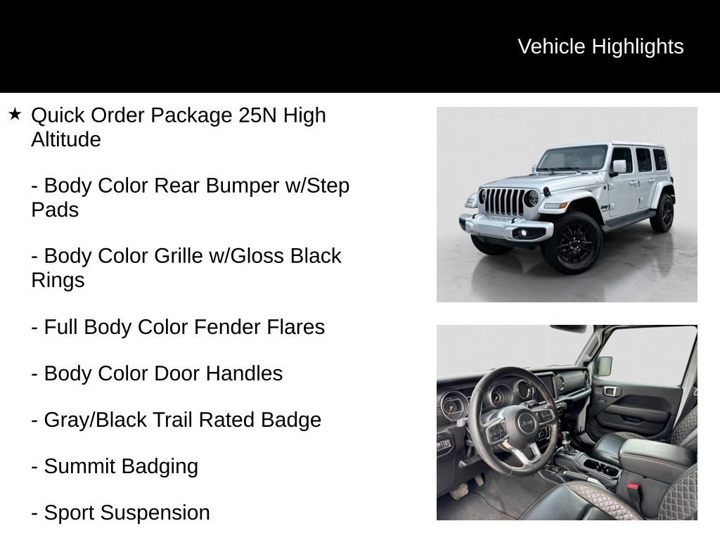 Used 2022 Jeep Wrangler Unlimited Sahara AWD/4WD image 16