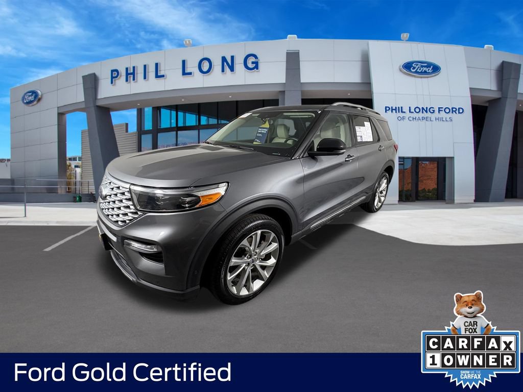Certified 2021 Ford Explorer Platinum w/ Equipment Group 601A