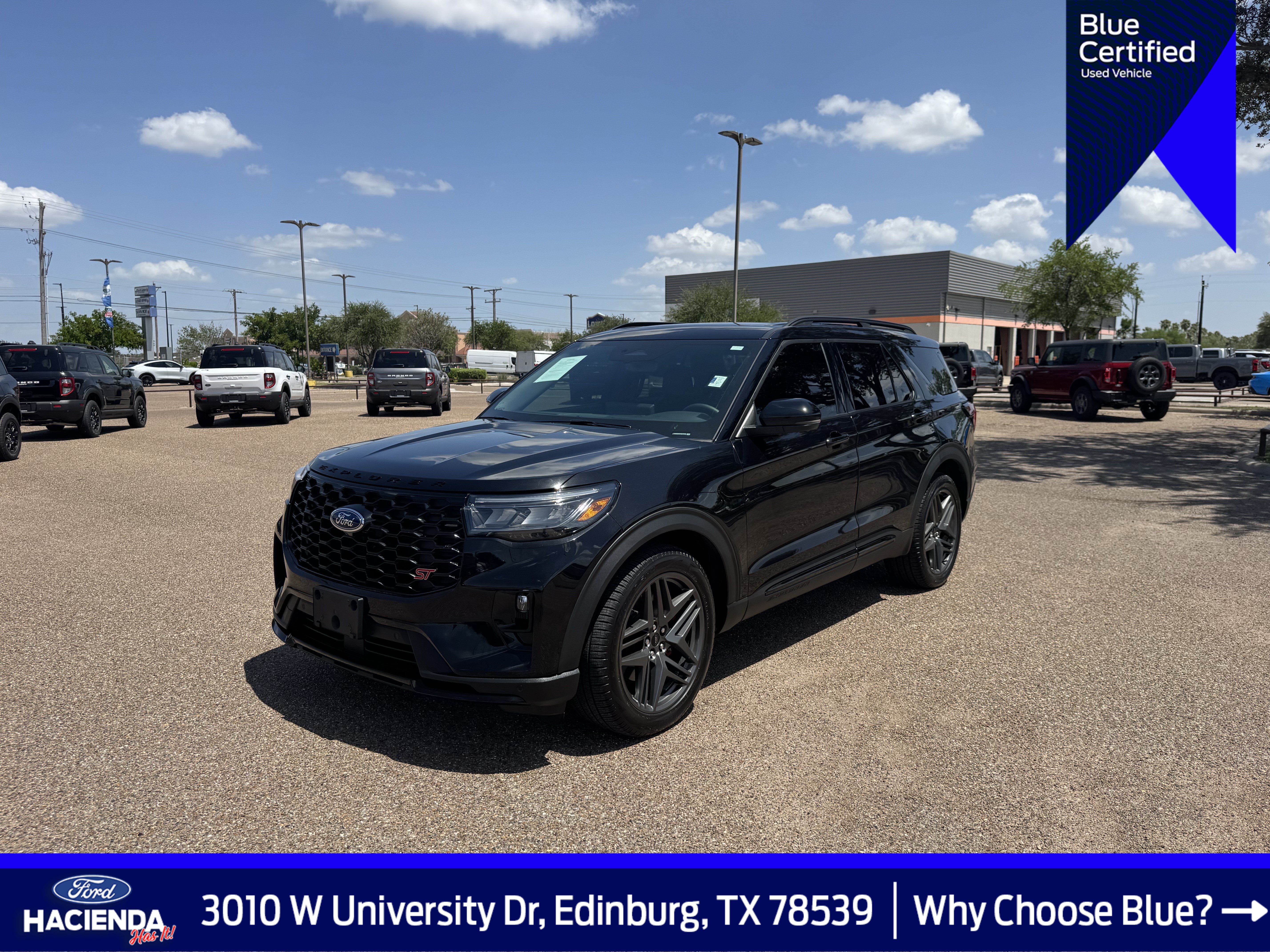 Certified 2025 Ford Explorer ST w/ Sun And Sound Package