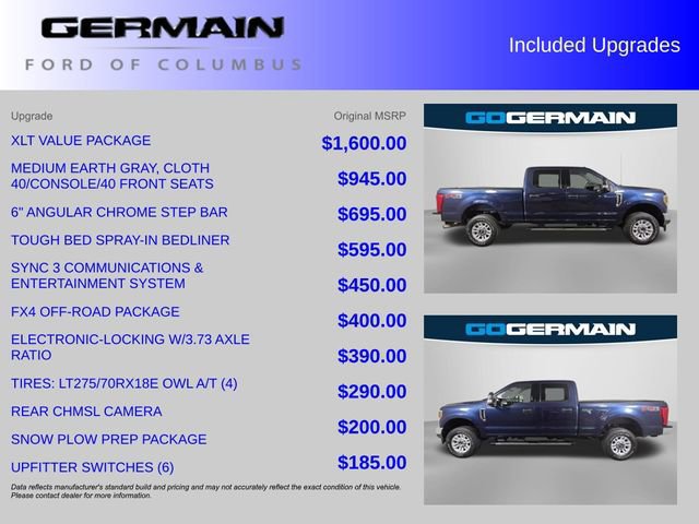 Certified 2019 Ford F250 XLT w/ XLT Value Package AWD/4WD image 38